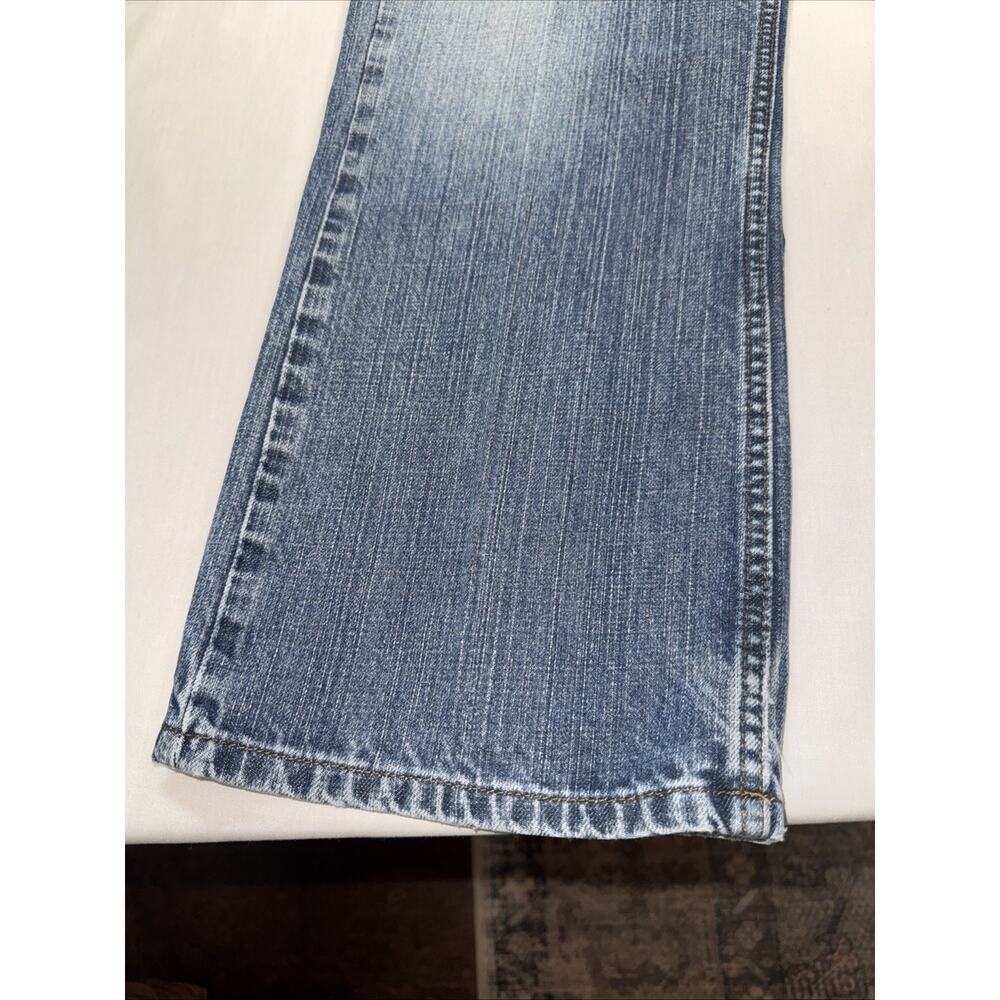 Tommy Hilfiger Men's Vintage Bootcut Jeans 34x30 Light Wash Blue Denim Pants - Picture 7 of 13